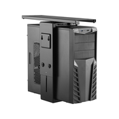 WILTEC univerzalno PC podmizno stojalo in nosilec 360° črn d