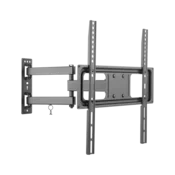 CABLETECH Zidni zglobni nosac za TV 32-55 crne boje sa tiltom do 35kg VESA MAX 400x400 LPA52-443
