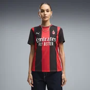 PUMA AC Milan 26/27 Home Jersey Women, Clothing, Black/Red, S