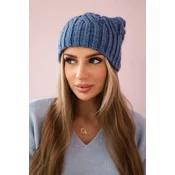 Kesi Cap with fleece Paulina K227 dark jeans