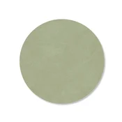 Podstavek za kozarce CIRCLE NUPO 10 cm, olivna zelena, usnje, LIND DNA