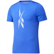 REEBOK Reebok Workout Ready Activchill Short Sleeve Shirt, Court Blue, (20492734)
