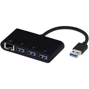 VIVANCO Vivanco USB 3.0 adapter [4x RJ45 vtičnica\, USB 3.2 gen. 1 vtičnica A (USB 3.0) - 1x USB 3.2 gen. 2 vtiča A (USB 3.1)] 39638, (20429956)
