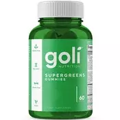 Goli Nutrition - SuperGreens Gumi Bonboni, 60 kosov