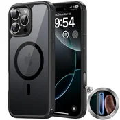 Infostyle TAURI MagSafe ovitek za iPhone 16 Pro – prozorna/črna