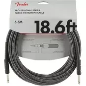 Fender Professional Series Gray Tweed 5,5 m Ravni - Ravni Instrumentalni kabel (Kot novo)
