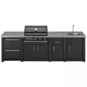 Grandpro Letna kuhinja 310 ALU Series - Graphite + Maxim [SGMA3SFDD1]