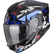Scorpion EXO-530 Air Meteor integralna motociklisticka kaciga crno-plava