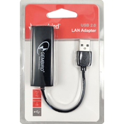 NIC-U6 Gembird USB 2.0 to Fast Ethernet LAN adapter 10/100 white, mrezna kartica