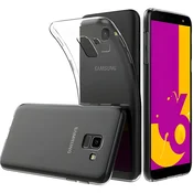 Ovitek Ultra Clear TPU za Samsung Galaxy J6 2018 - Prozorna KP23655