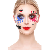 Guirca Tetovaže za obraz - Harley Quinn