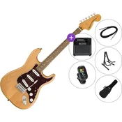 Fender Squier Classic Vibe 70s Stratocaster IL SET 2 Natural Električna kitara