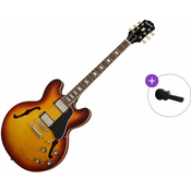 Epiphone ES-335 Figured SET Raspberry Tea Burst Jazz gitara