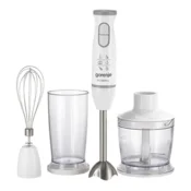 Gorenje | HBC564QW | 560 W | Blender | Rucni blender | Broj brzina: Promjenjiv | Sjeckalica | Bijela