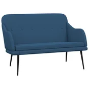 Vidaxl Klop modra 110x76x80 cm blago