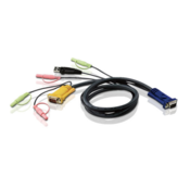*5M USB KVM kabel 3 u 1 sa SPHD zvukom 2L-5305