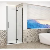 TRINITY BLACK tuš vrata 800 mm, mat steklo, desna - Gelco - TRINITY - 36 - Alcove by - 800 - 2000 - 8 - 14