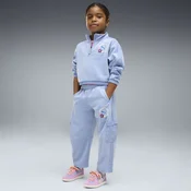 PUMA x DORA THE EXPLORER T7 Relaxed Barrel Pants Kids, Clothing, Chambray Blue, 5-6Y