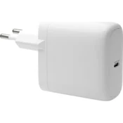 Omrežni polnilnik dbramante1928 re-charge Pro EU Flat 2× USB-C 25 W - bel