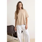Trendyol Milla Ženska majica TWOSS26TS00002, Bež