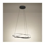 Eglo 390515 - LED zatemnljiv lestenec na kablu GUNTIN LED/60W/230V siva + z daljinskim upravljalnikom