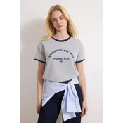 Trendyol Milla Ženska majica TWOSS24TS00105, Siva