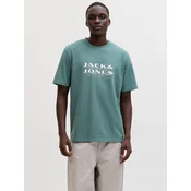 Jack & Jones Majica Fusion 12289880 Zelena Regular Fit