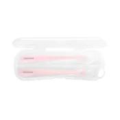 KikkaBoo Silikonske kašicice u kutiji 2 kom Pink (KKB40063)