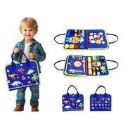 2Kids Toys Sensory Busy Book Dinozavri 4
