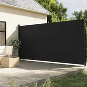 Bocna tenda na uvlacenje crna 220 x 600 cm
