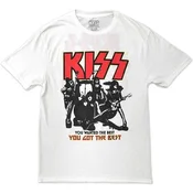 Kiss End Of The Road You Got The Best (Back Print) White M Majica