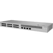 HUAWEI eKit S310S Series S310S-24T4JX Upravljano L2+ Gigabit Ethernet (10/100/1000) 1U Siva