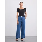 Mohito - Kavbojke wide leg - modra
