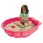 Pješčanik školjka Watershell Green BIG za vodu i pijesak 100 litara ružičasti 88*88*20 cm od 12 mjes