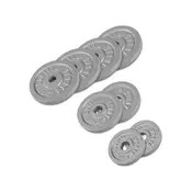 GORILLA SPORTS Set tegova od livenog gvožda 27,5 kg