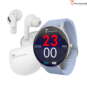 TECHMADE pametna ura DYNAMIC BUNDLE/Nebesno modra