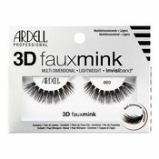 Ardell 3D Faux Mink 860 umetne trepalnice 1 ks odtenek Black