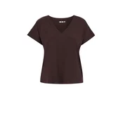 WE Fashion Majica temno rjava