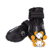 Trixie Cipelice Walker Active XL, Crne, Za Maksimalnu Zaštitu i Udobnost