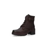 Dockers by Gerli Gležnarji z vezalkami temno rjava