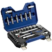 LUX Komplet nasadnih ključev Comfort 12,7 mm (1/2) in 10 mm (3/8) 32-delni