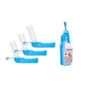 Putna boca sa zdjelicom za pse 250 ml ANIMAL, plava