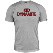 011Shop Muška majica kratkih rukava Kid Dynamite, Svetlosiva