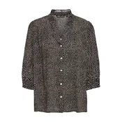 ONLY Bluza ONLRAYA roza/črna/bela