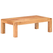 Stolic za kavu 110x60x35 cm drvo bagrema s premazom boje meda