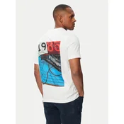 Tommy Hilfiger Majica Nautical MW0MW44258 Bela Regular Fit