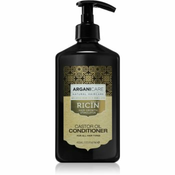 Arganicare Ricin Hair Growth Stimulator vlažilni in hranilni balzam za pospeševanje rasti las za vse tipe las 400 ml