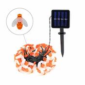Netscroll Solarna svetilka s 30 LED lučkami v obliki čebel, BeeLights