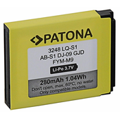 PATONA baterija za pametni sat DZ09, QW09, W8, A1, V8, X6, 280mAh, LQ-S1