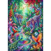 Alipson Puzzle - Puzzle Džungla tisočerih barv - 1 000 kosov